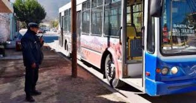 Controlan el correcto uso del transporte