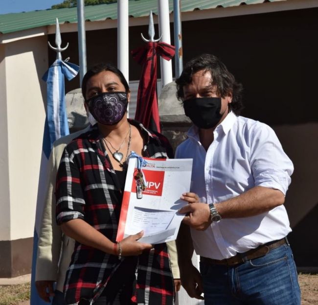 Entrega de viviendas