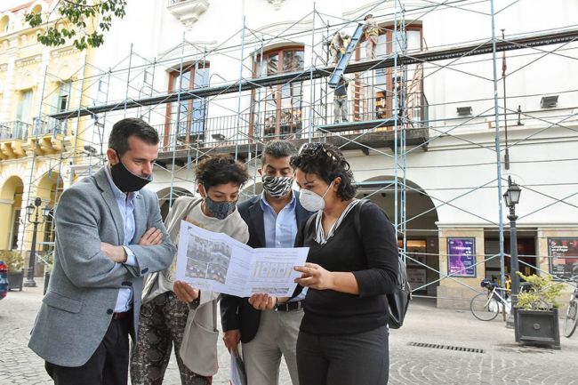 Trabajos en el teatro