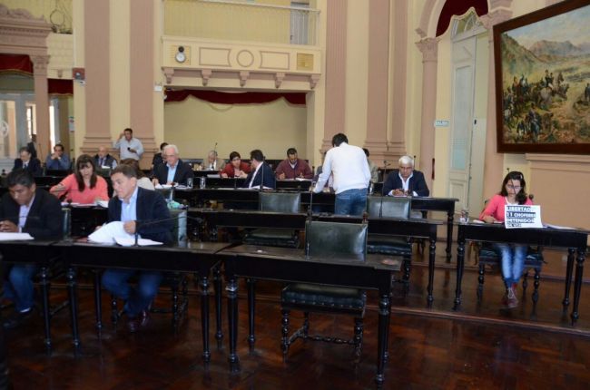 Sesión del Senado Provincial