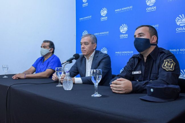 Anuncios del intendente de Orán, Pablo Gonzalez