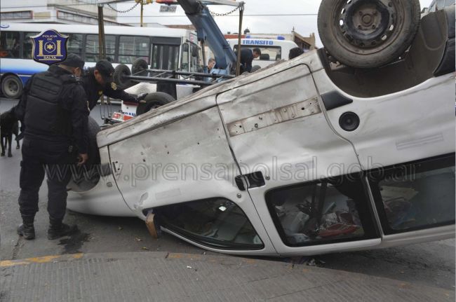 Vuelco en el centro