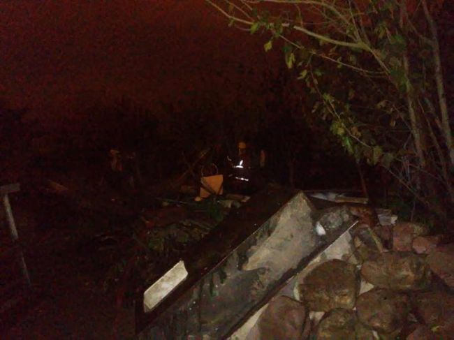 Incendio en Villa Lavalle