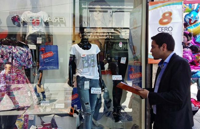 Controles a locales comerciales