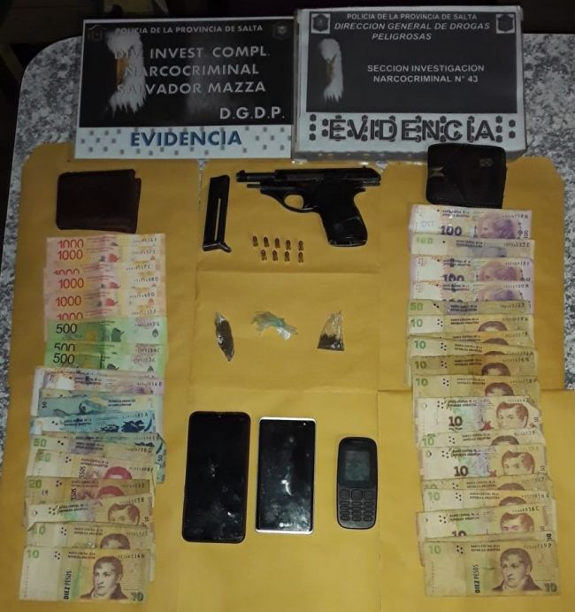 Procedimiento antodrogas