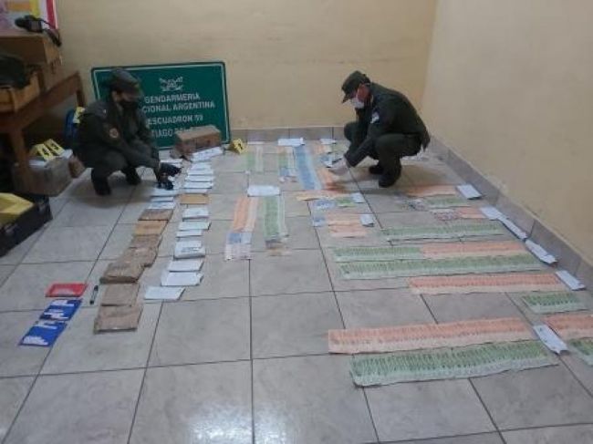 El procedimiento se efectuó en Santiago del Estero