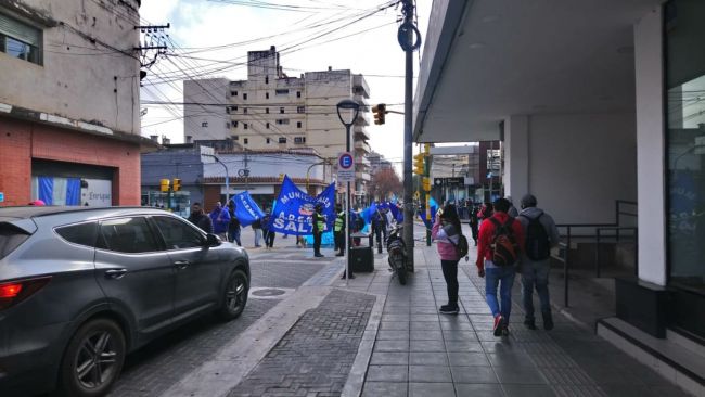 Movilización de municipales