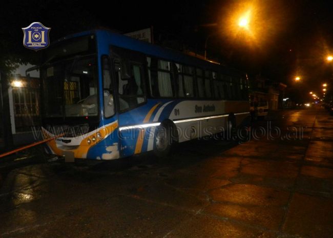 Se incendió un colectivo