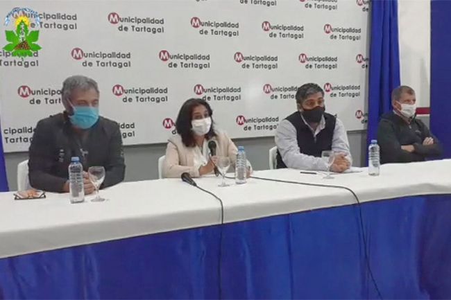 Ministros en Tartagal