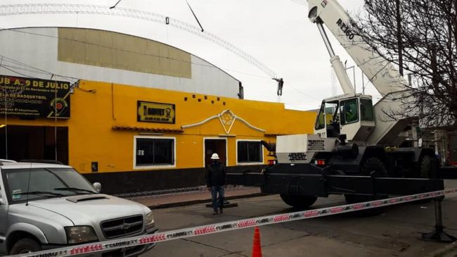 Trabajos en 9 de Julio