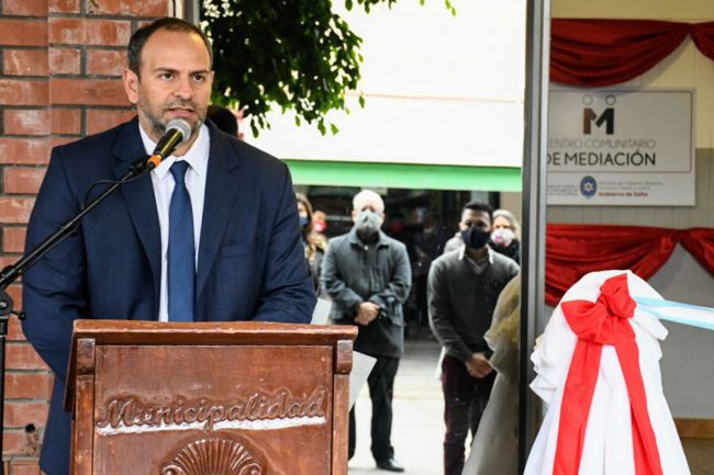 El secretario de justicia, Diego Pérez