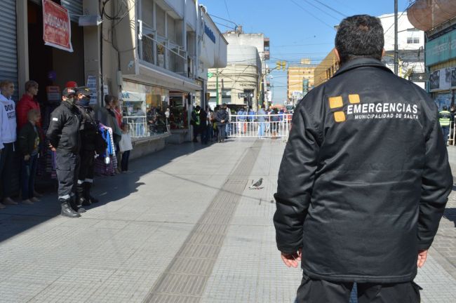 Controles en el centro