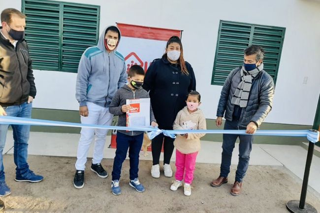 Entrega de viviendas