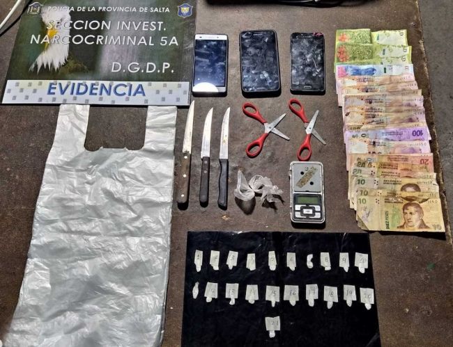 Resultado de uno de los procedimientos