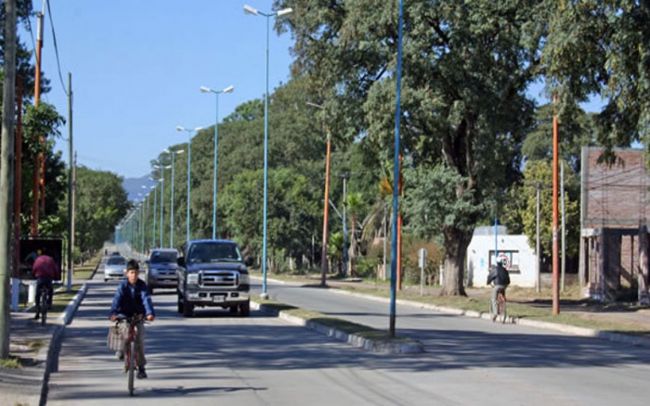 Acceso a Rosario de la Frontera