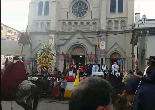 Fiesta en honor a la Virgen del Perpetuo Socorro