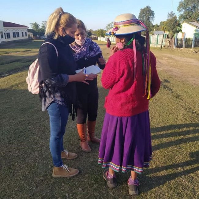 Relevamiento en el Oculto, Angosto del Paraní y Río Blanquito