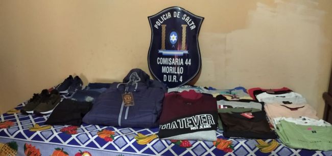 La mercadería recuperada