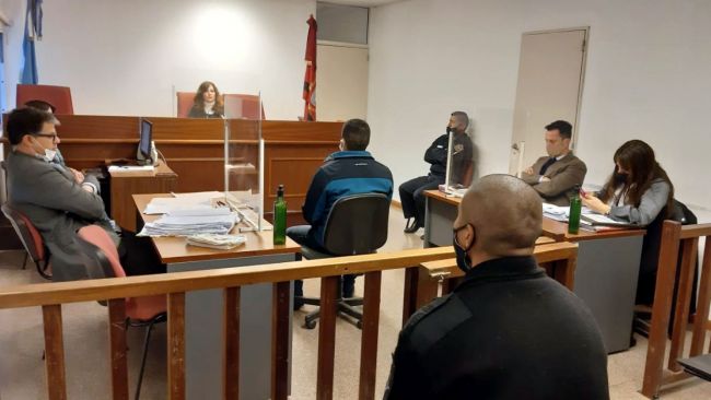 El imputado prestando declaración