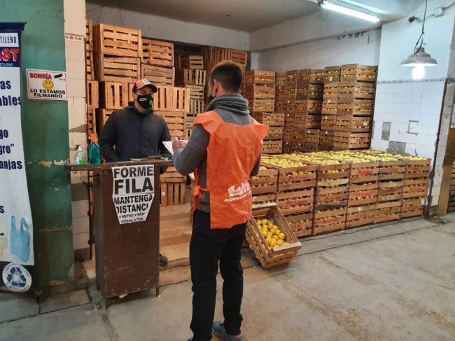 Controles sanitarios en el mercado