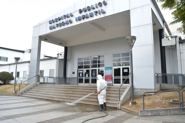 Desinfección en hospitales y centros de salud