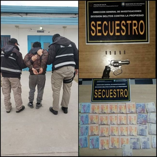 Detenciones y secuestro de evidencias