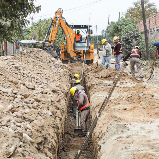 Obras en San Ramón de la Nueva Orán