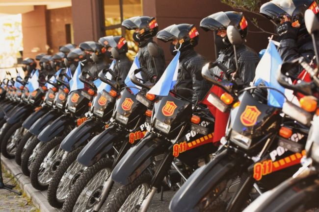 Se renovó el parque automotor de la policía