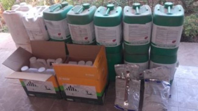 Prisión condicional por robo de agroquímicos