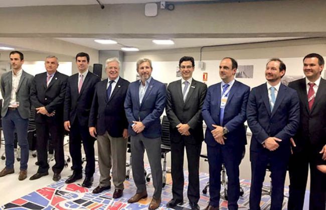 La delegación Argentina