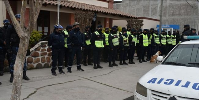 Operativo de seguridad en La Merced