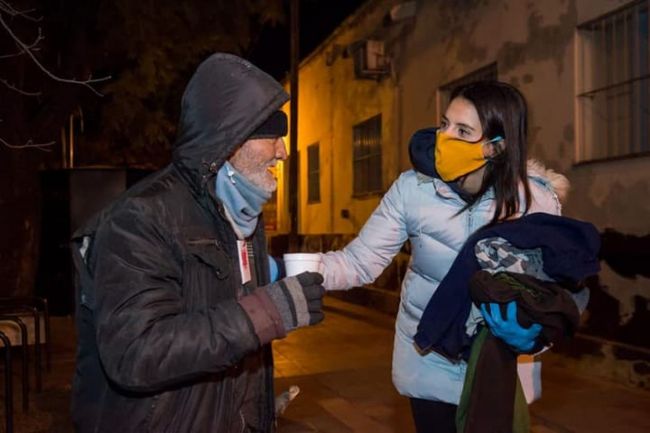 Operativo invierno en la noche más fría de Salta
