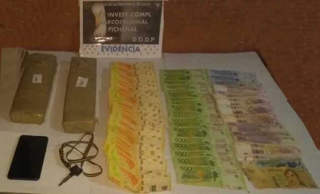 La droga secuestrada