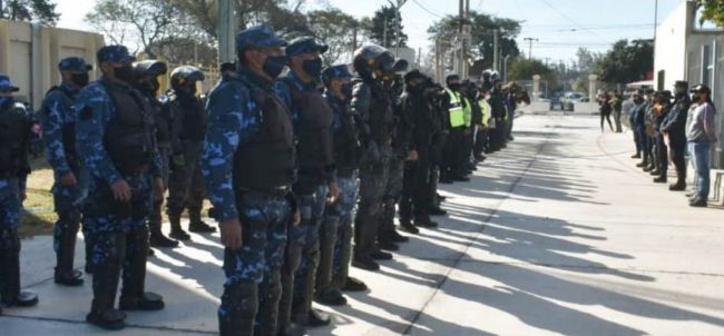 Operativo en zona oeste