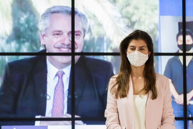 La intendenta y el presidente