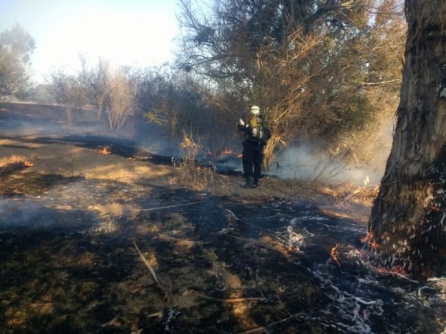 Incendios de pastizales