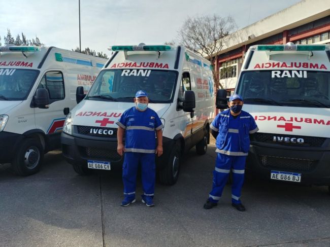 Nuevas ambulancias para el SAMEC
