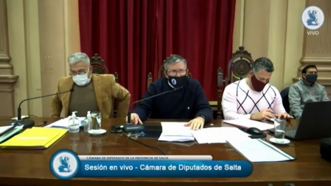 Sesión remota de Diputados