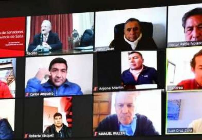 Sesión mixta en el Senado