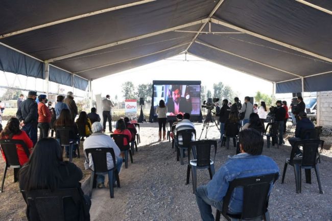 Entrega de viviendas