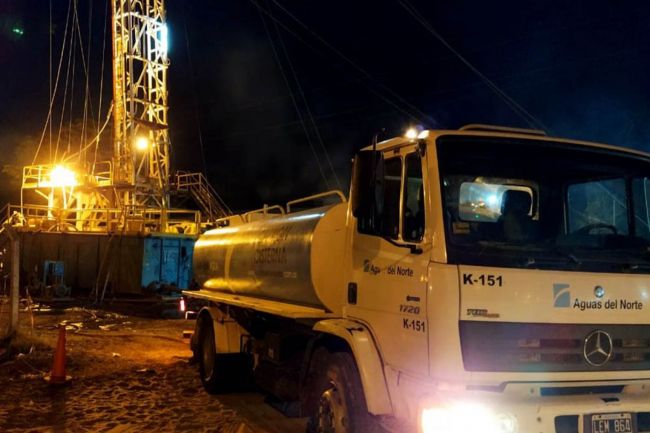 Agua para el Hospital de Tartagal