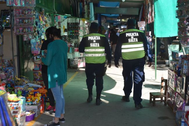 Operativo de seguridad por el día del niño