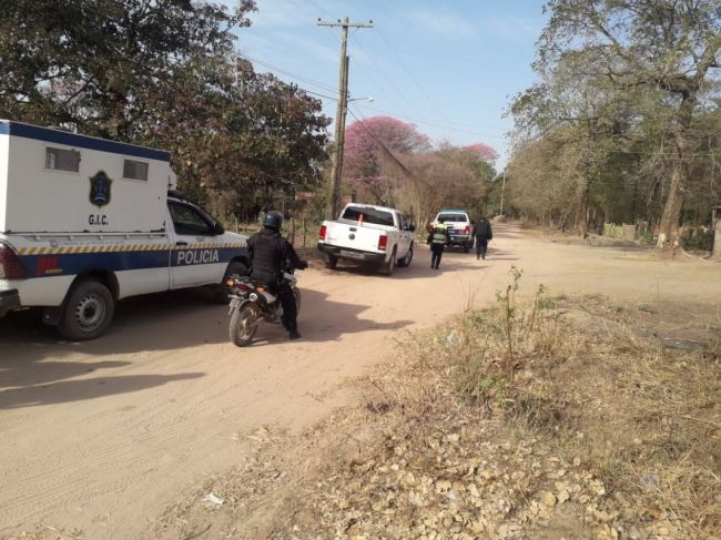 Operativo en Salvador Mazza