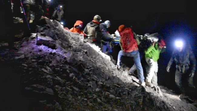 Rescate en el cerro