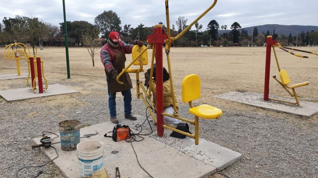 Trabajos en Campo de la Cruz