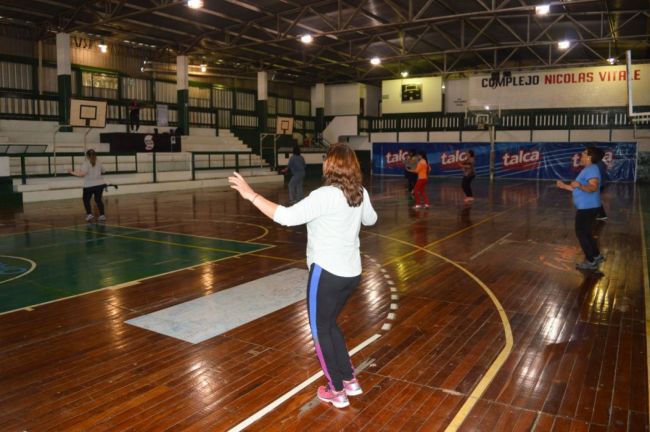 Actividades físicas grupales suspendidas