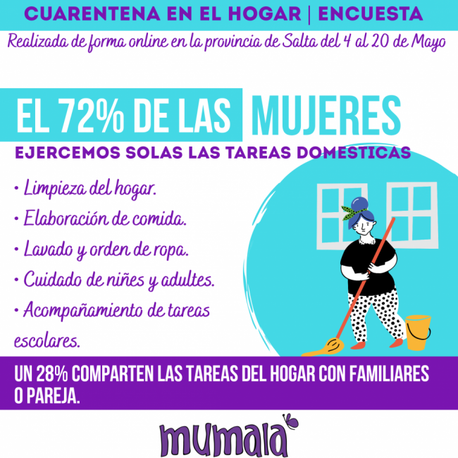 Analizaron el impactó la situación de cuarentena en las mujeres de Salta