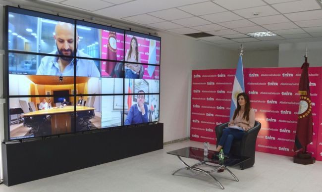 Romero habló sobre la obra de ciclovías