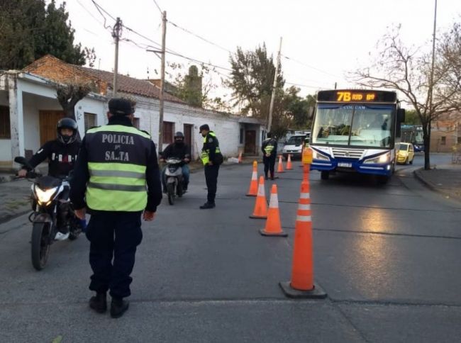 Operativo de prevención en zona norte
