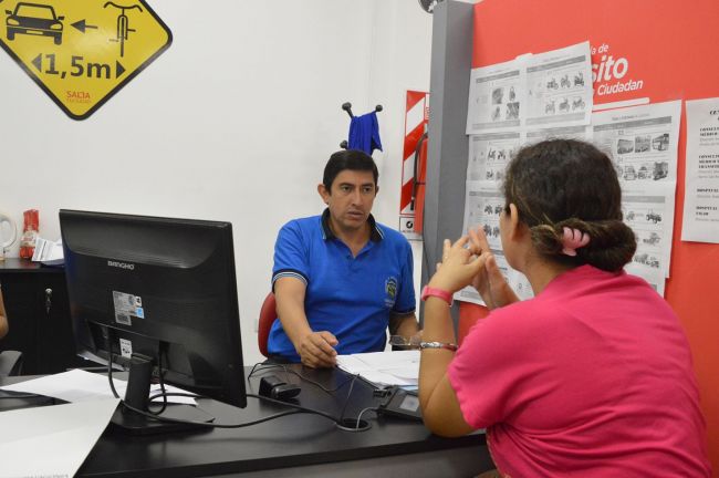 Trámite en Tránsito